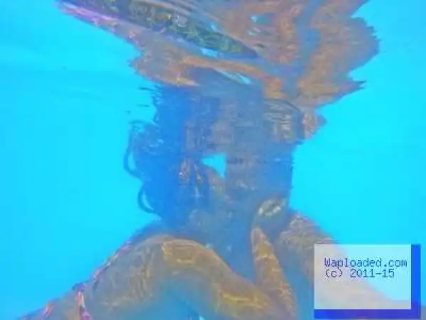 Photos: TV Personality, Moet Abebe & Baby Daddy Passionately Kiss Underwater 